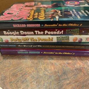 Lot of 5 Richard Simmons dvds
